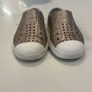 Natives Jefferson Bling Glitter toddler shoes